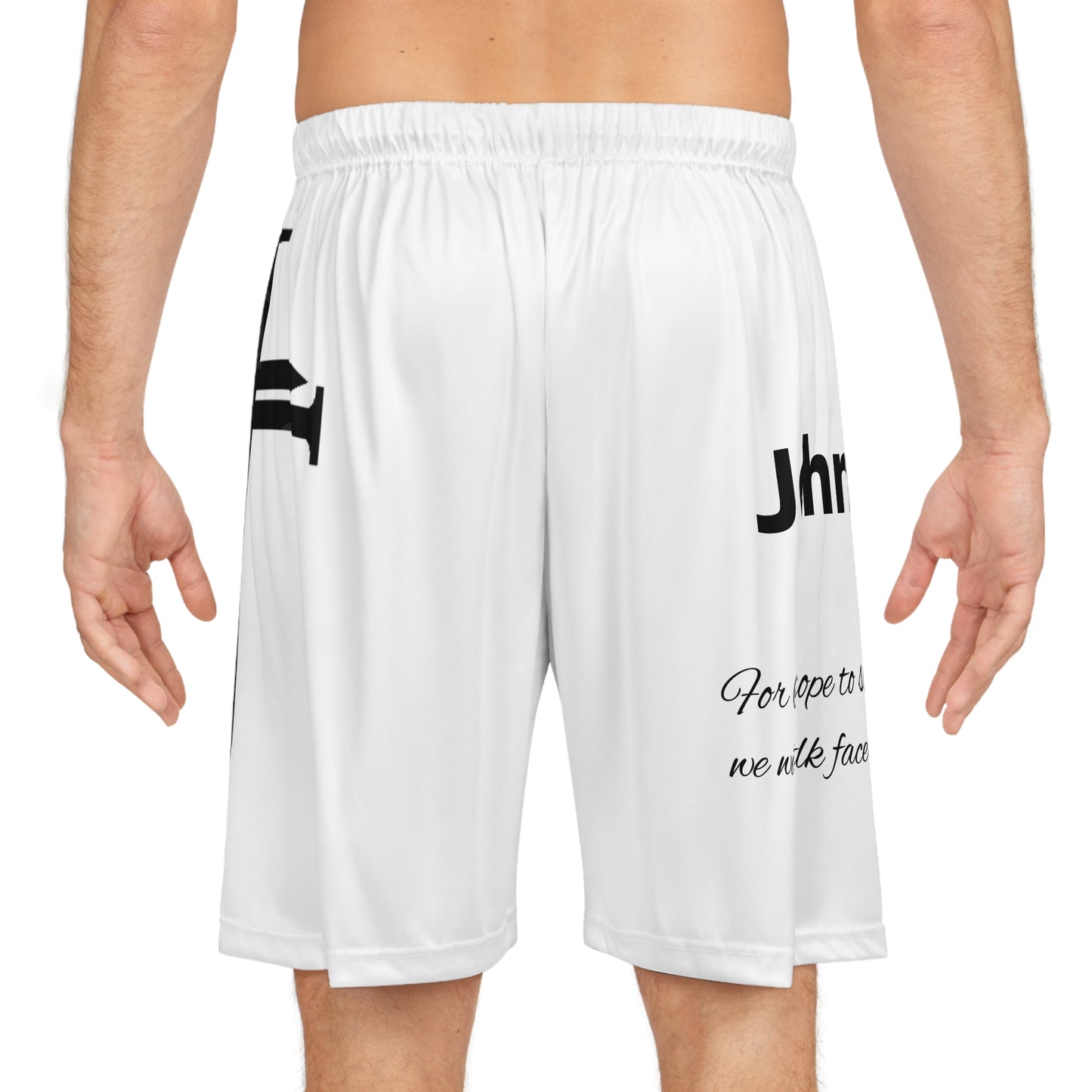 John 1:14. Basketball Shorts (AOP)
