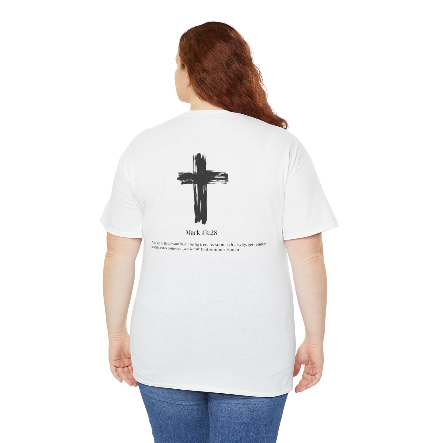 Unisex Heavy Cotton Tee. Mark 13:28