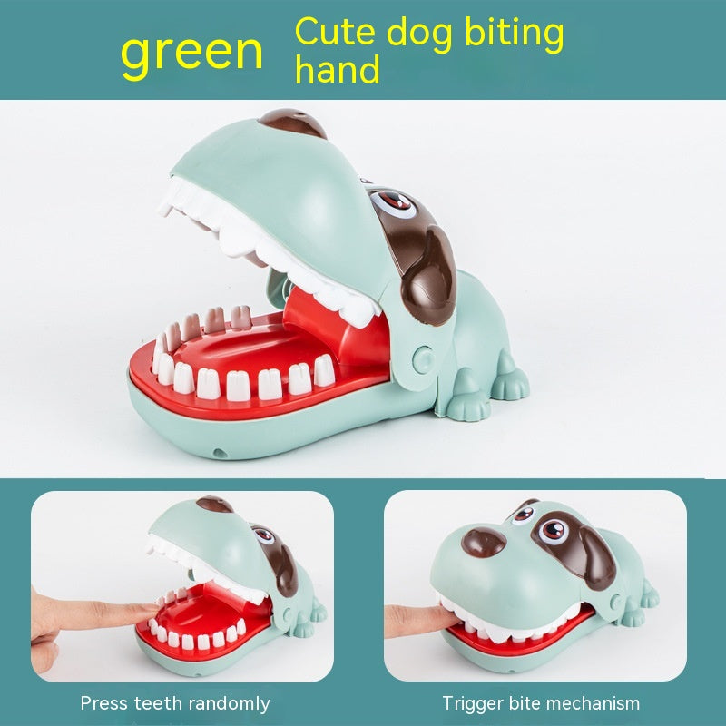 Teeth toy game for kids, puppy dog biting finger game