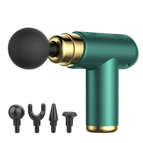 Portable Mini Massage Gun Pistol Facial Massager For Body Neck Deep