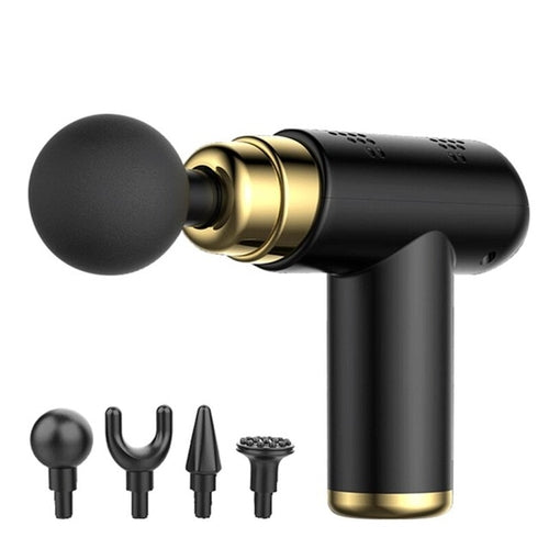 Portable Mini Massage Gun Pistol Facial Massager For Body Neck Deep