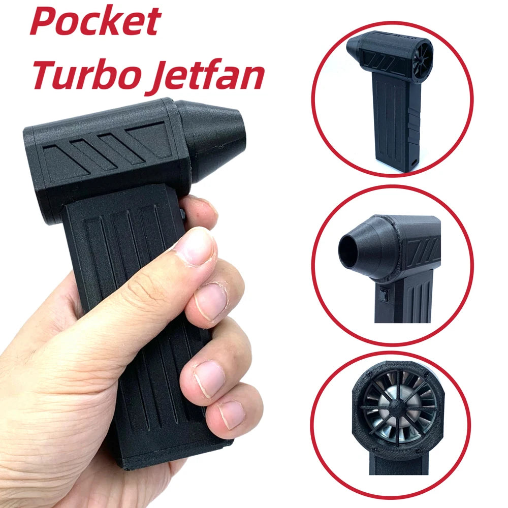 110000RPM Turbo Fan Silent High Power Jet Fan 28.8mm Brushless Motor