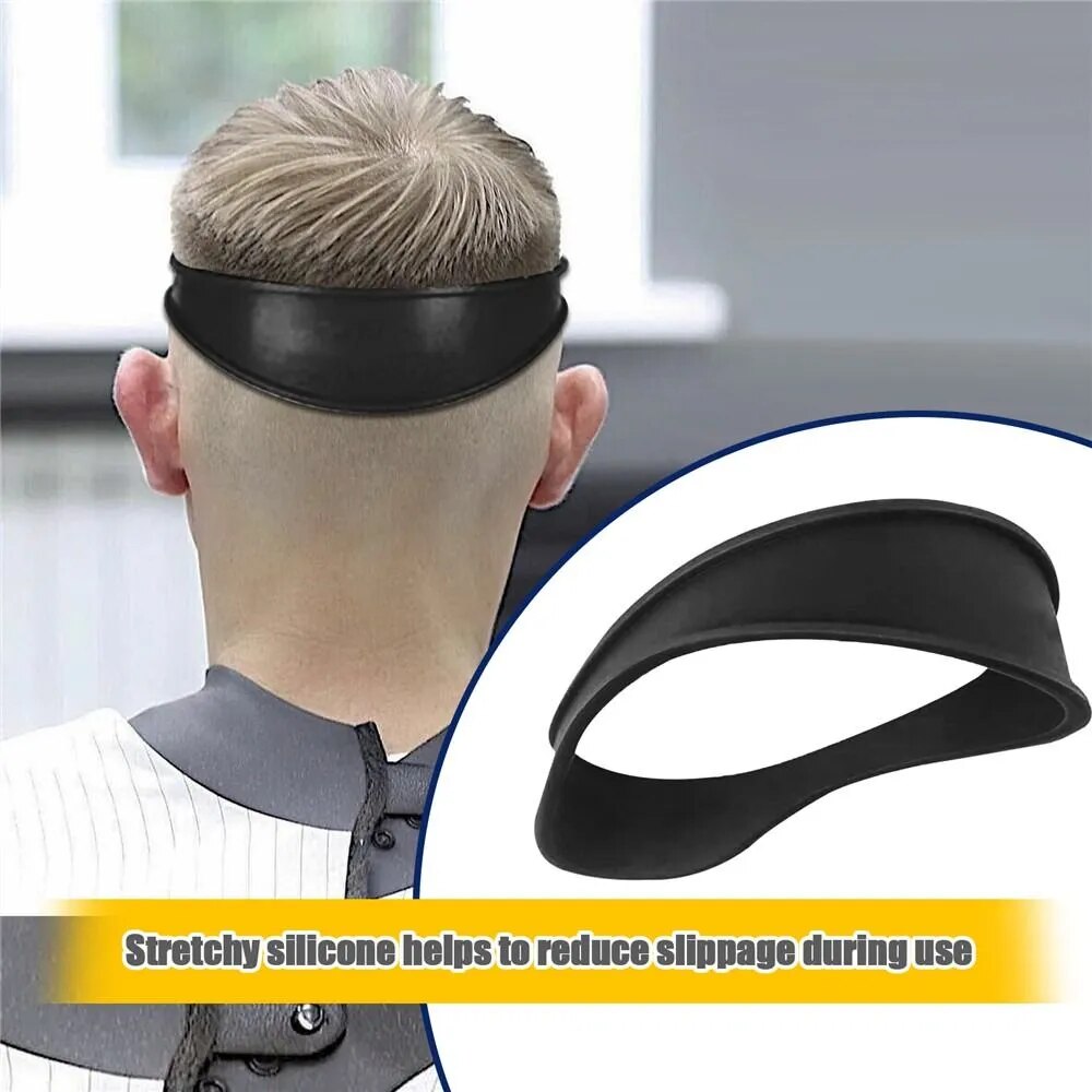 DIY Home Hair Trimming Home Haircuts Curved Headband Silicone Neckline
