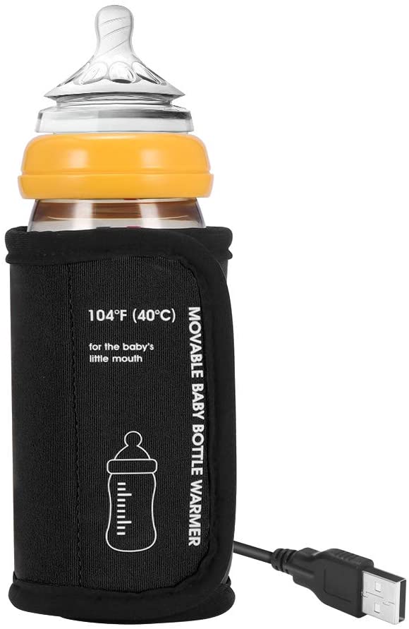 Baby Bottle Warmer Car Moveable USB Bottle Cup Heating Insulation Bag