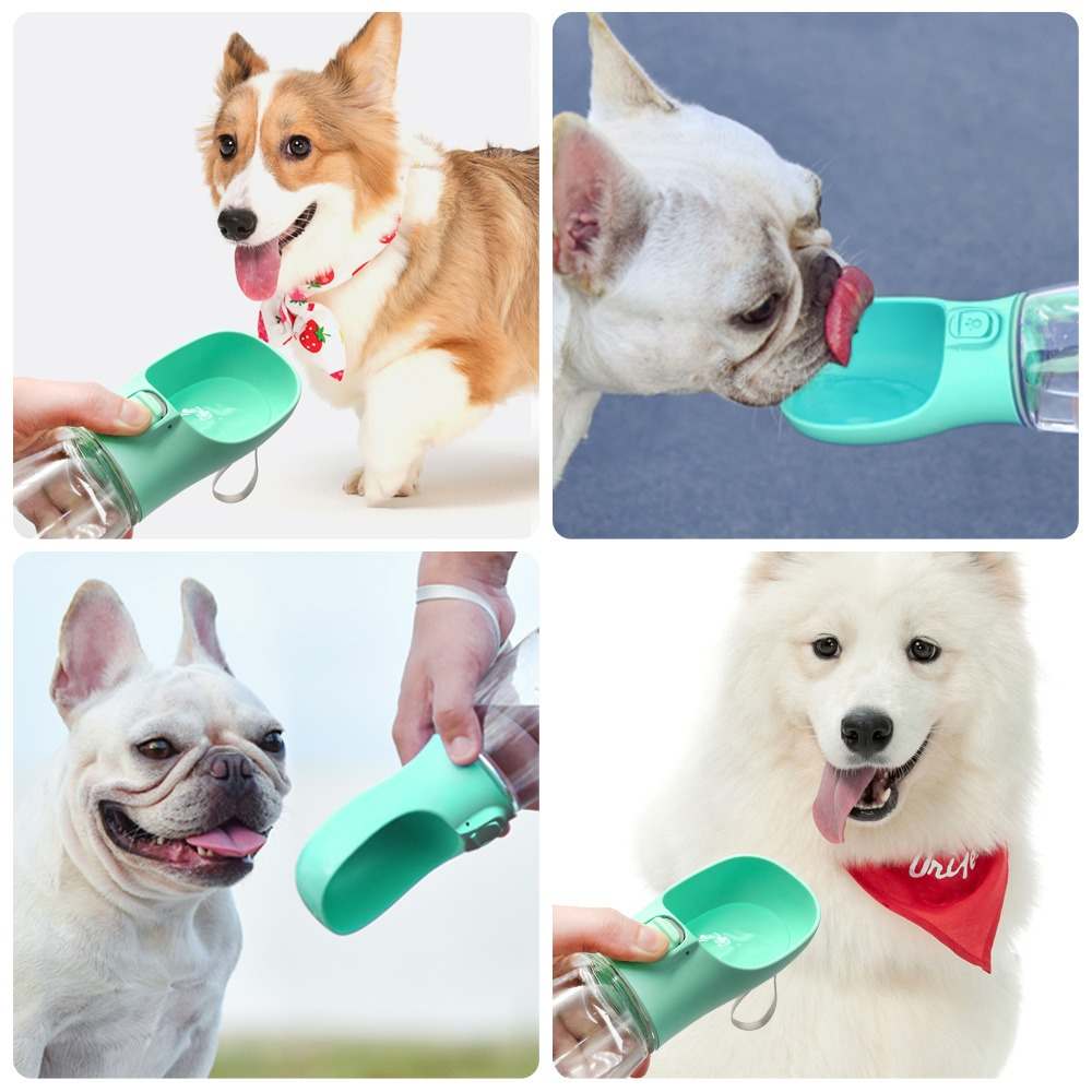 Portable Dog Travel Water/Food Dispenser Feeder