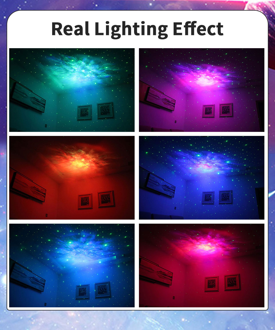 Astronaut Projector Starry Sky, Nebula, Galaxy Stars Night Light