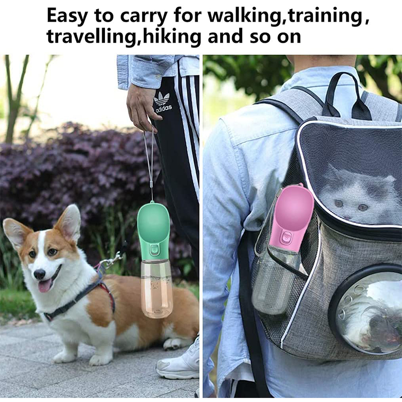 Portable Dog Travel Water/Food Dispenser Feeder