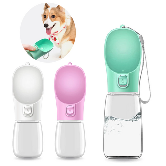Portable Dog Travel Water/Food Dispenser Feeder