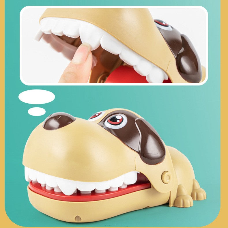 Teeth toy game for kids, puppy dog biting finger game