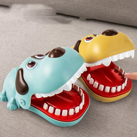 Teeth toy game for kids, puppy dog biting finger game