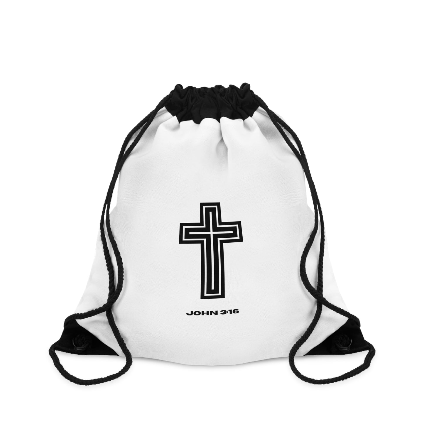 Fear Him Drawstring Bag