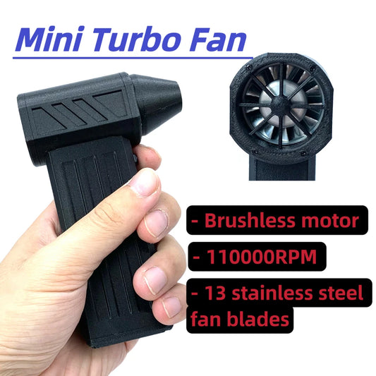 110000RPM Turbo Fan Silent High Power Jet Fan 28.8mm Brushless Motor